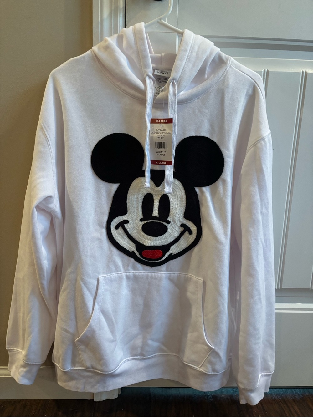 Disney White Mickey Mouse Hoodie